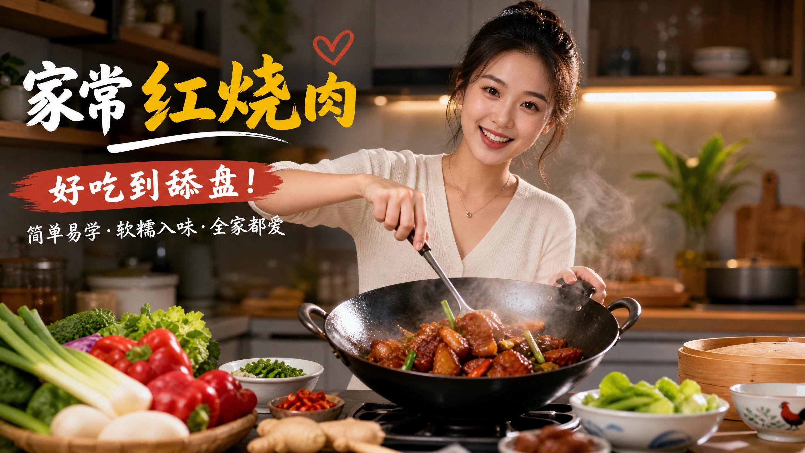 高清3D动漫 高清3D动漫美食 | 家常红烧肉视频教程软糯入味超下饭